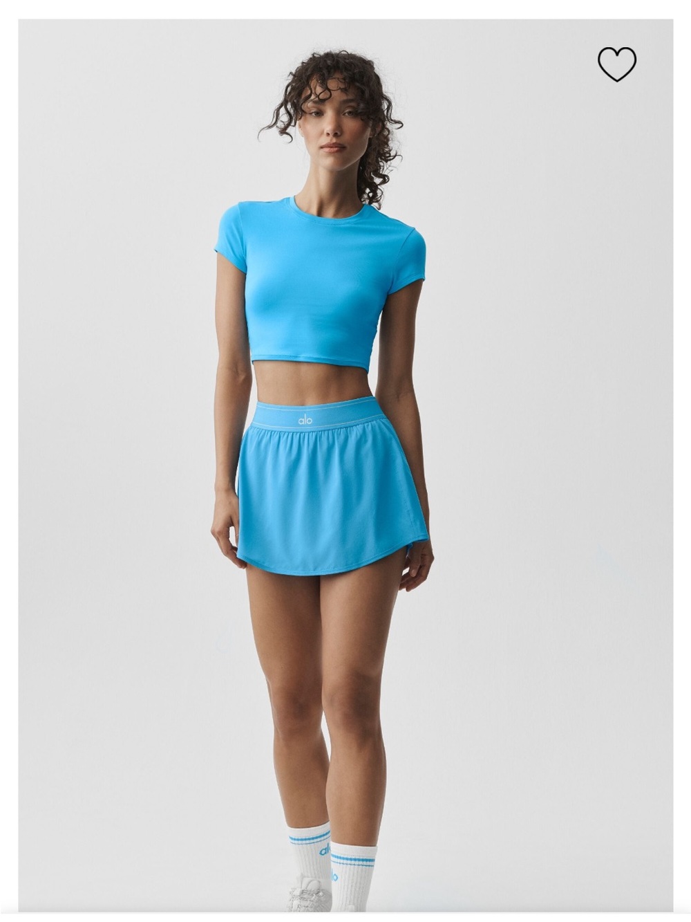 NWT ALO Yoga Match Point Tennis Skirt bright Red size xxs - sold out online - Picture 9 of 9
